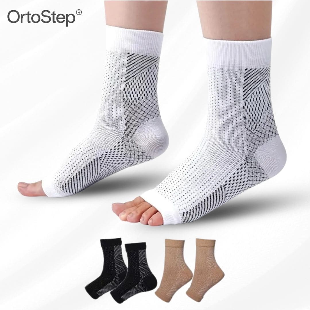 Pack de 3 pares de OrtoStep® (Calcetines de Compresión Ortopédicos)