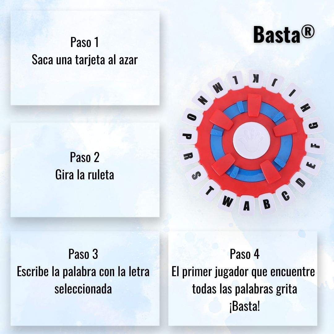 Basta® (Juego inteligente para entrenar la mente)