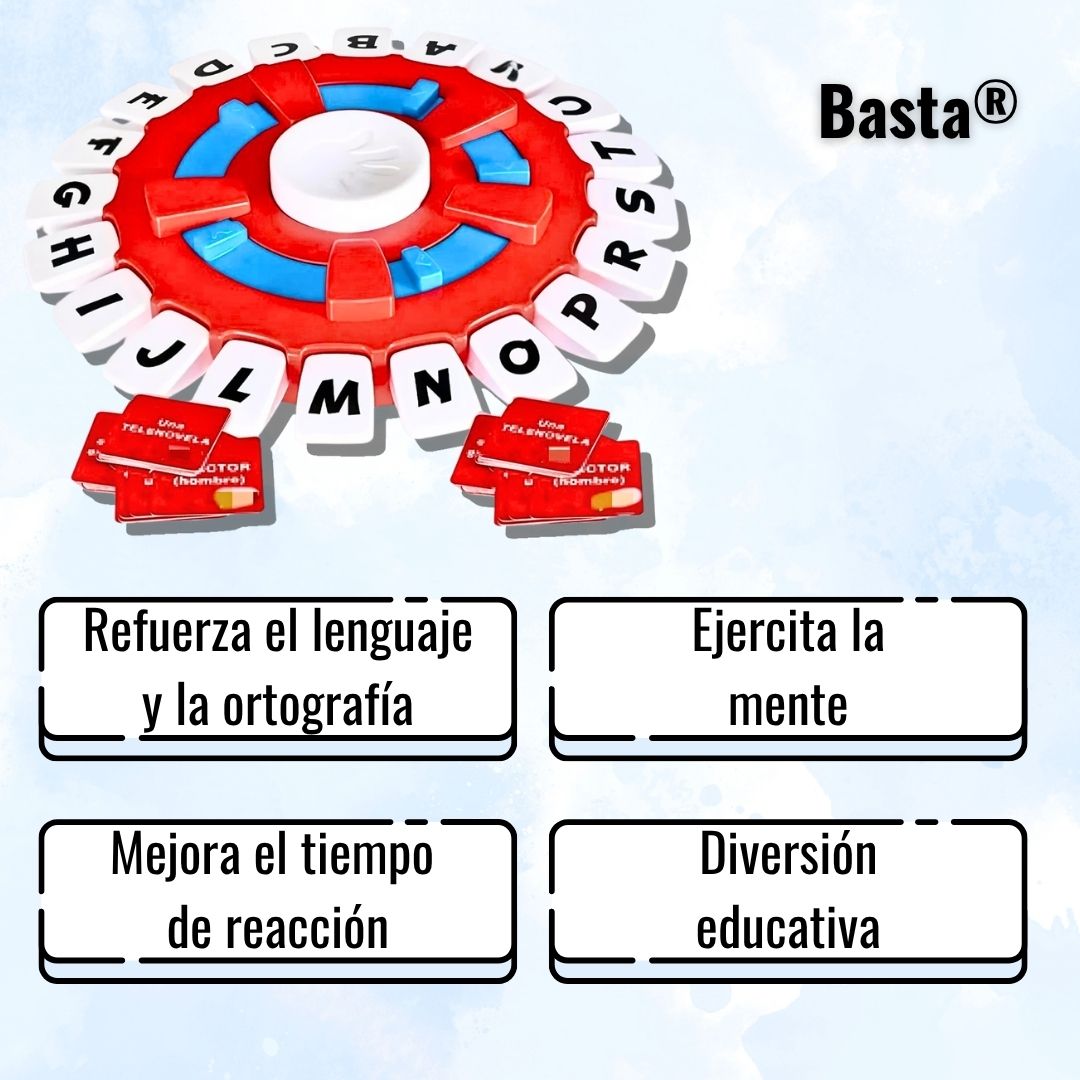 Basta® (Juego inteligente para entrenar la mente)