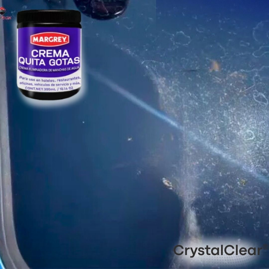 2 pz CrystalClear® (Crema quita gotas)