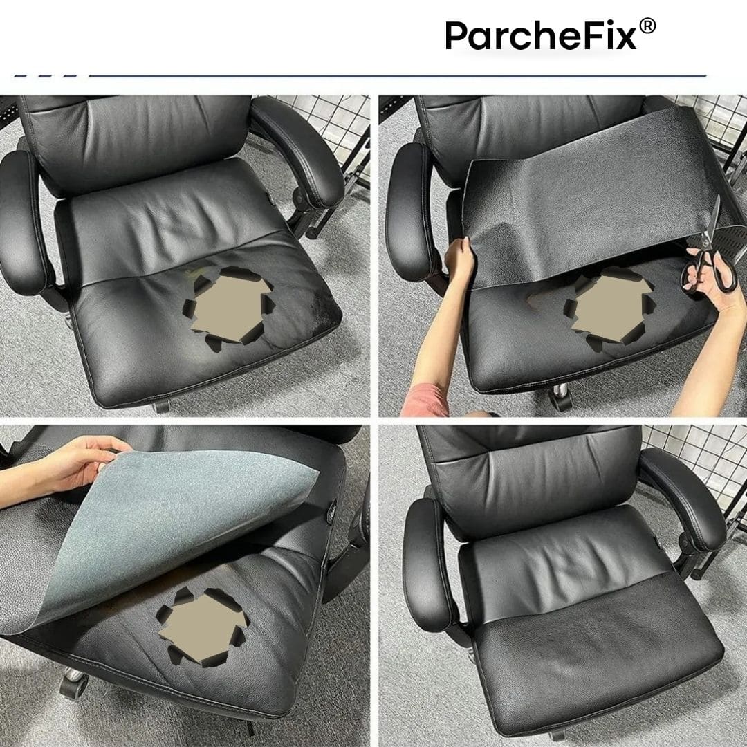 ParcheFix® (Parche de Reparación de Cuero Adherible)