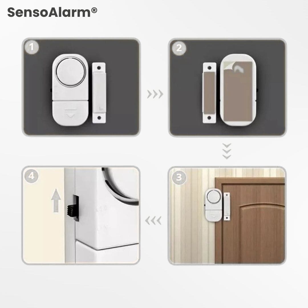 SensoAlarm® 2X1 (Sensor con alarma para puerta)