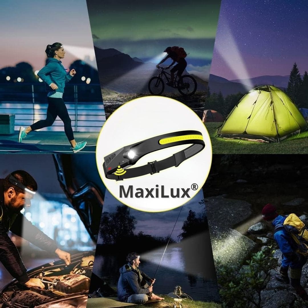 MaxiLux® 2X1 (Lampara De Cabeza Recargable)