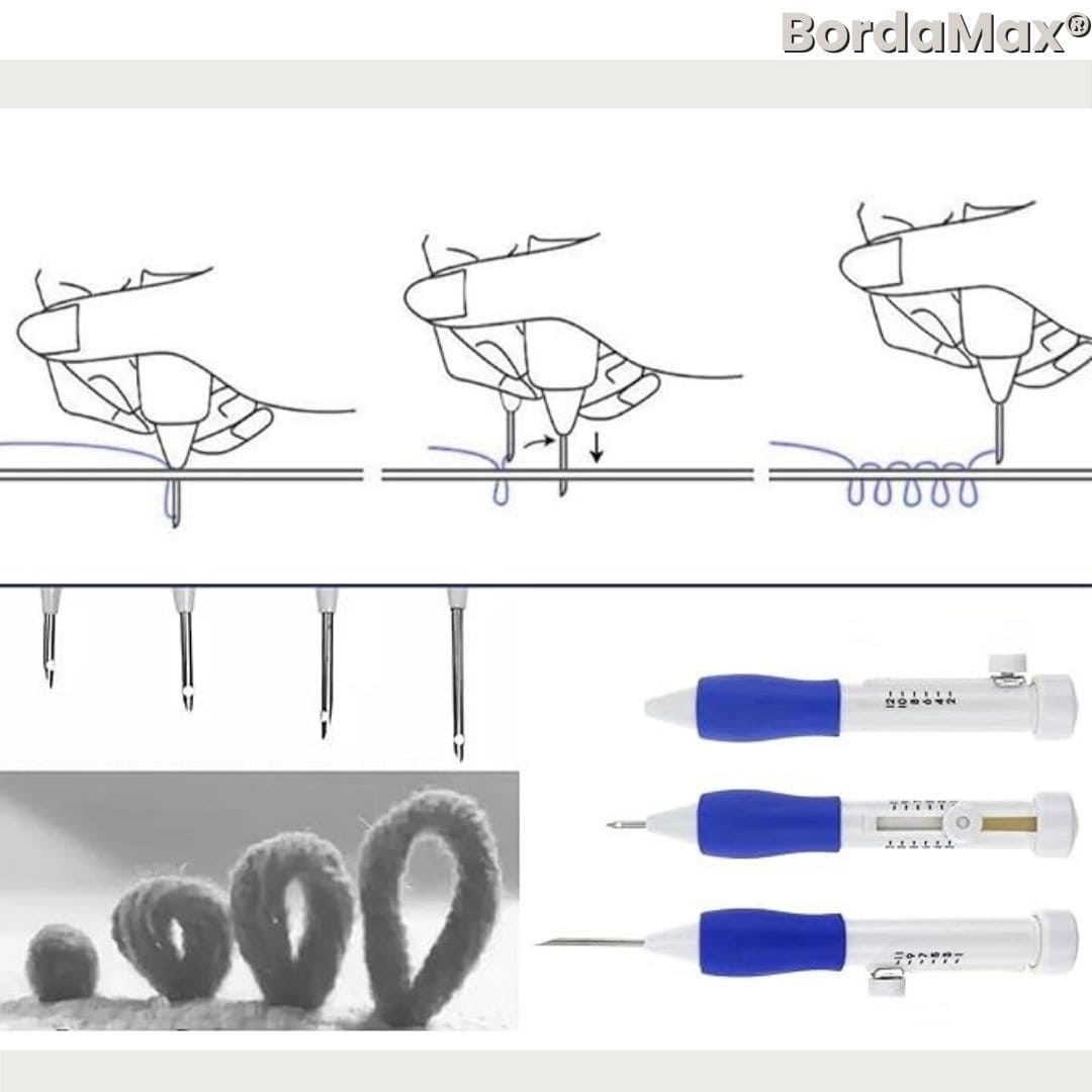 BordaMax® (Bolígrafo de bordado)