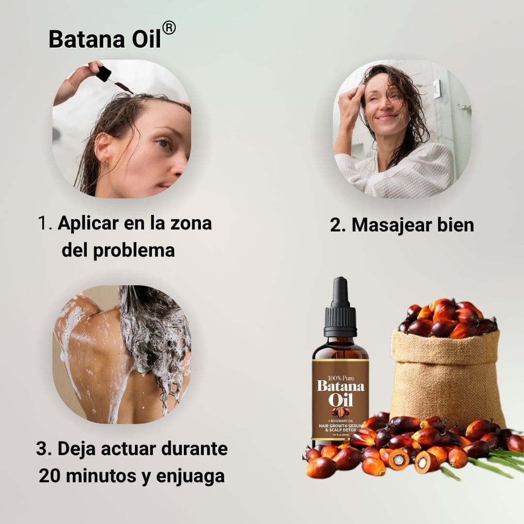 Batana Oil® 2 X 1 (Aceite de batana para el crecimiento del cabello)