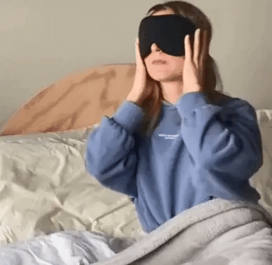 Antifaz3D® 2X1 (Antifaz 3D para Dormir Ajustable Respirable + Tapones Oídos)
