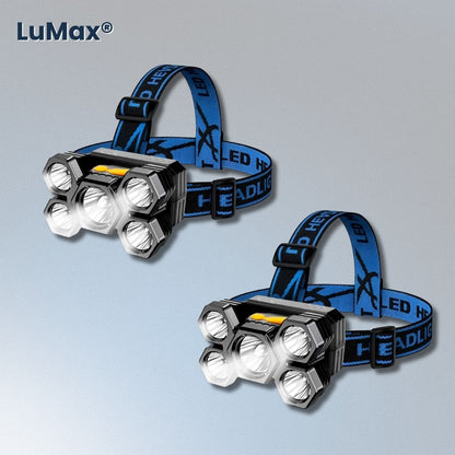 LuMax® 2 X 1 (Lampara frontal recargable)