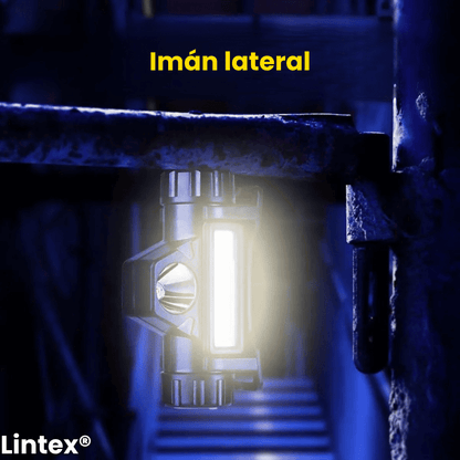 Lintex® 2x1 (Linterna frontal recargable)