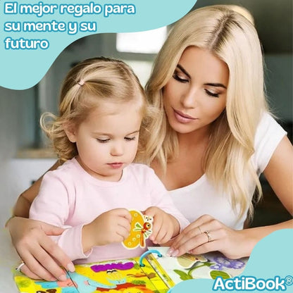 ActiBook® 2X1  (Libro Montessori para niños)