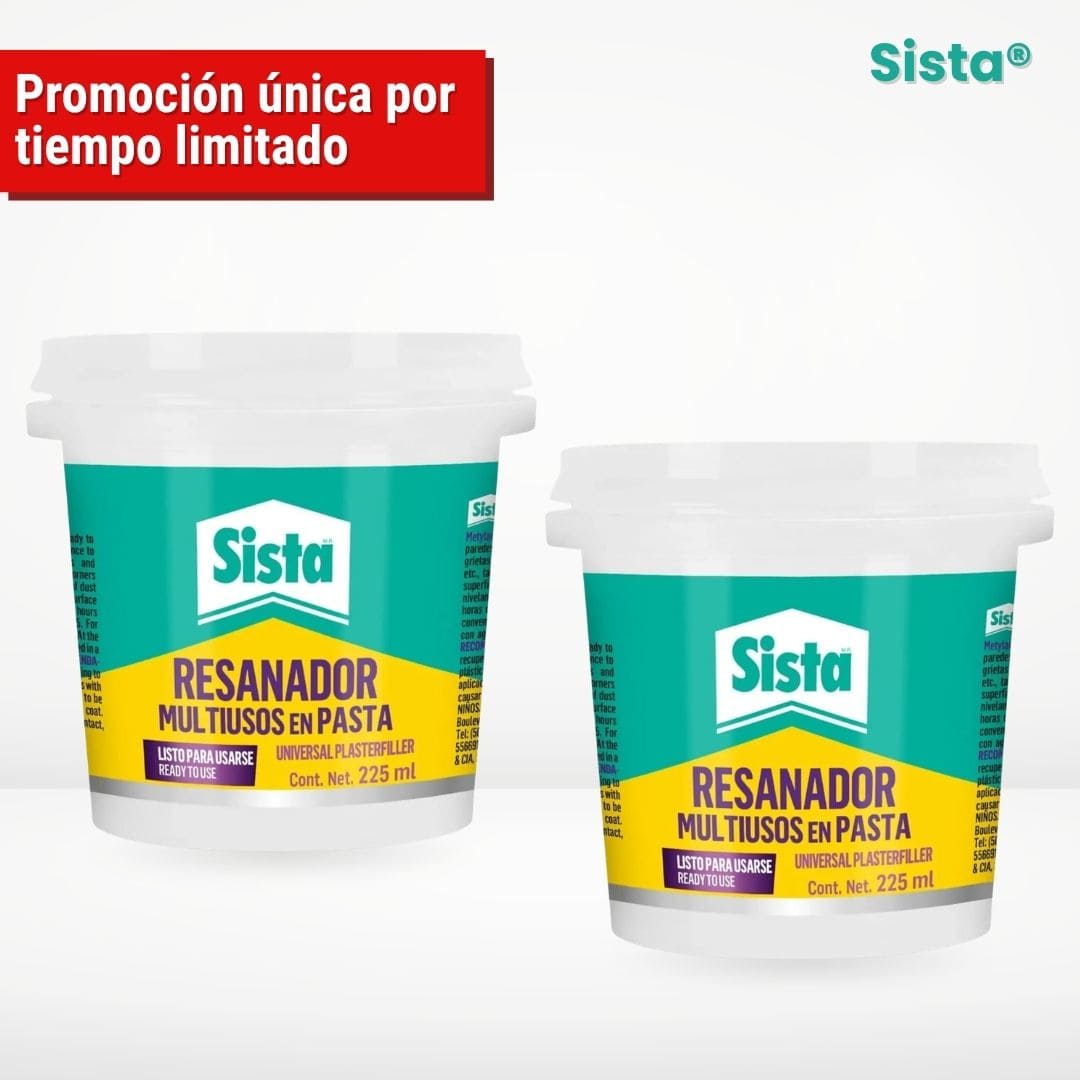 Sista® 2 X 1 (Resanador multiusos en pasta)