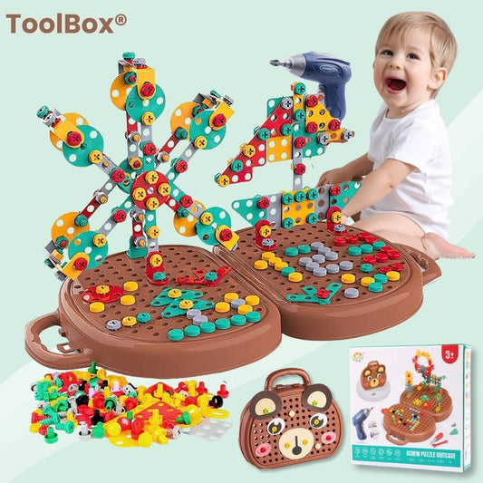 ToolBox® (Caja De Juguetes Bloques De Construcción)