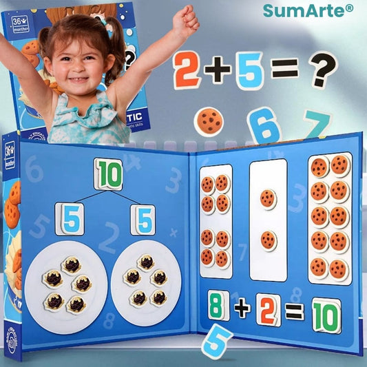 SumArte® (Libro Magnético de suma y resta)