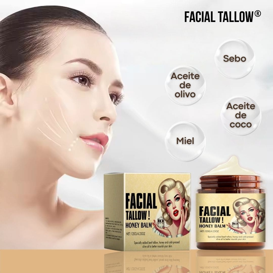 FACIAL TALLOW® (Crema facial para rejuvenecer)