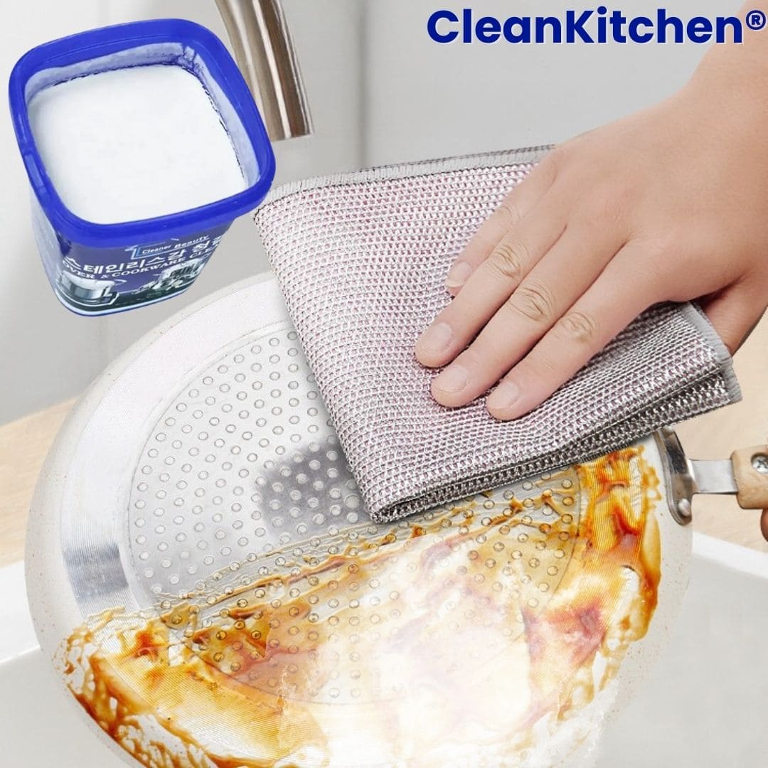 3 pz CleanKitchen® (Pasta limpiadora multiusos)