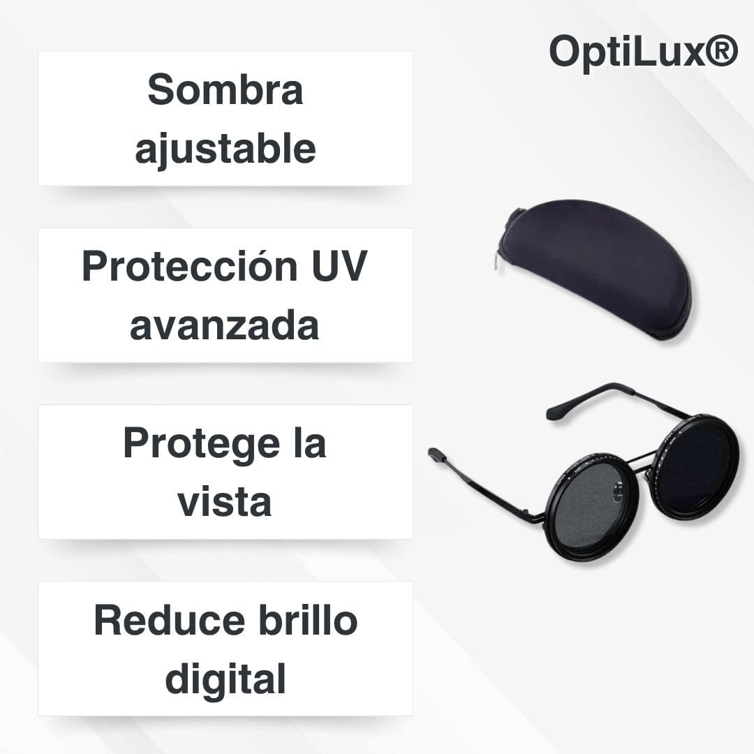 OptiLux® (Gafas De Sol Polarizadas Con Sombra Ajustable)