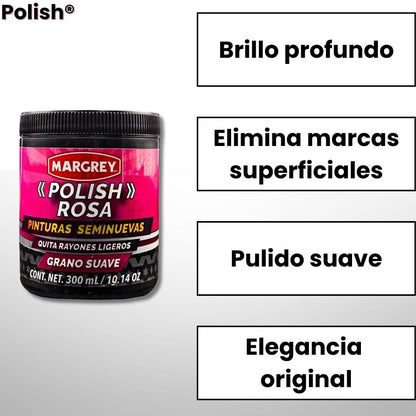Polish® (Pulimento rosa quita rayones para auto)