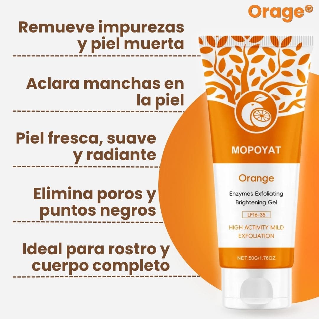 Orage® (Gel Exfoliante Aclarante e Hidratante)