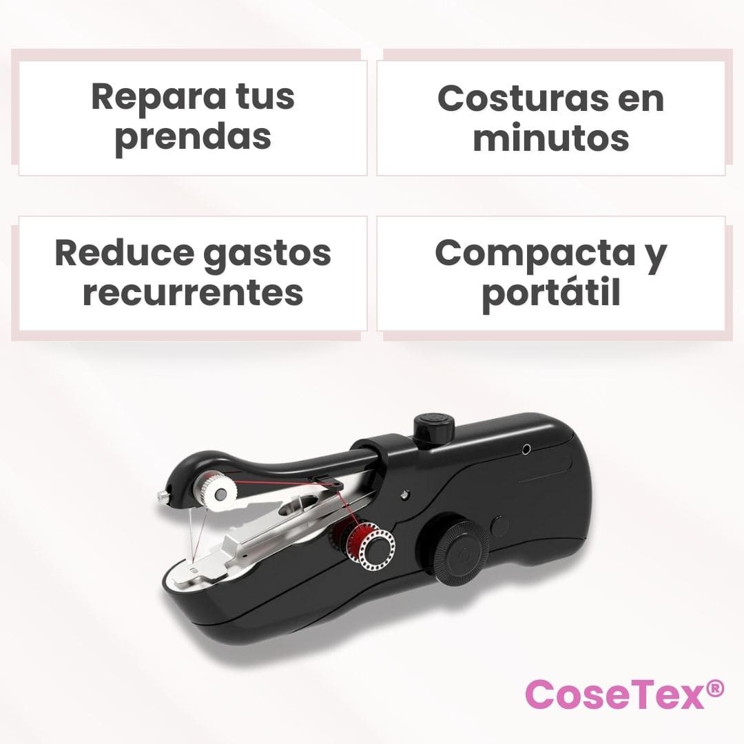 CoseTex® (Máquina de Coser Eléctrica Portátil)