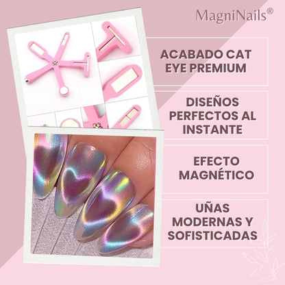 MagniNails® 2 X 1 (Iman 6 En 1 Decoración De Uñas Gel)