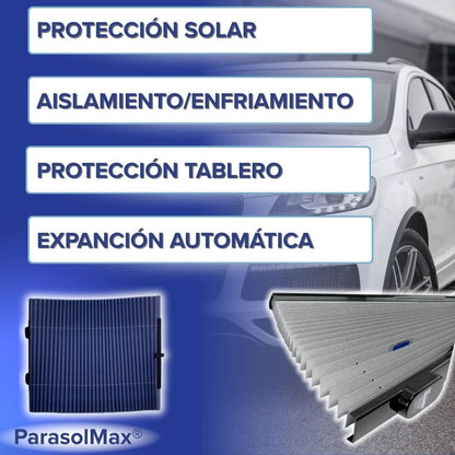 ParasolMax® (Cubre Sol Retráctil Para Parabrisas)