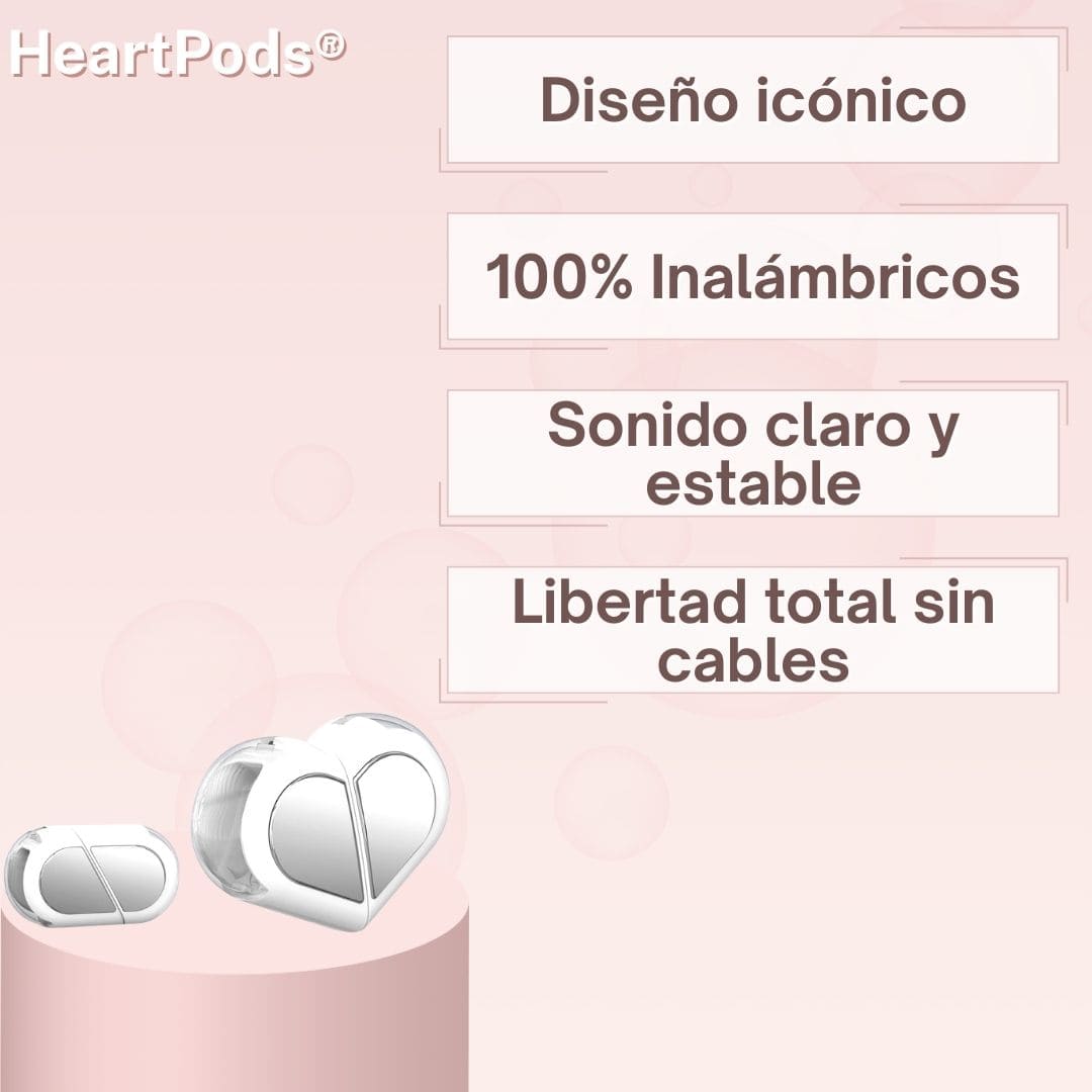 HeartPods® (Audífonos Bluetooth)