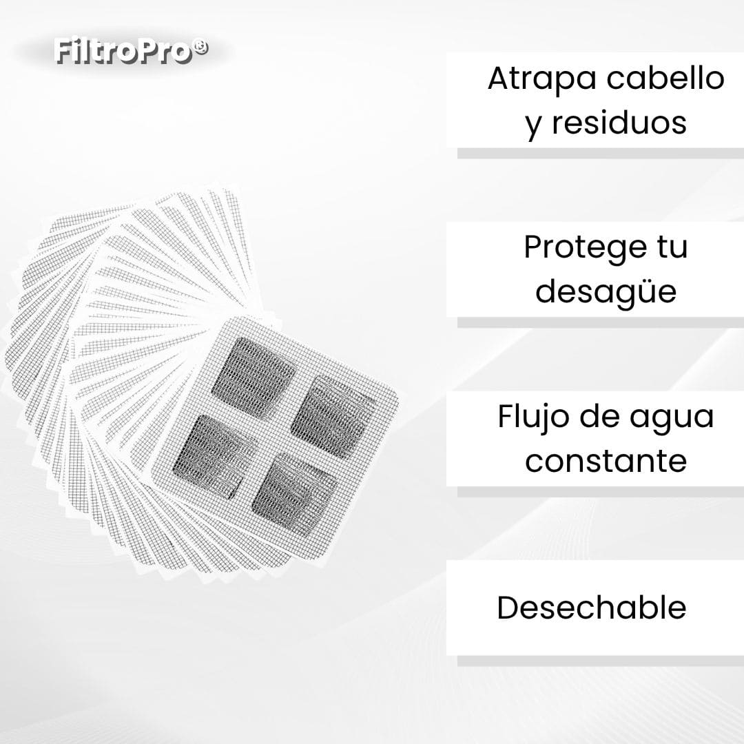 FiltroPro® 50PZS (Filtro desechable para coladera)