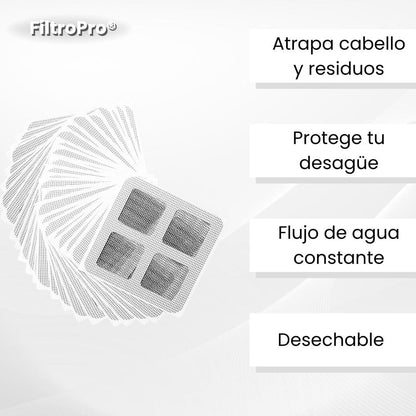 FiltroPro® 50PZS (Filtro desechable para coladera)