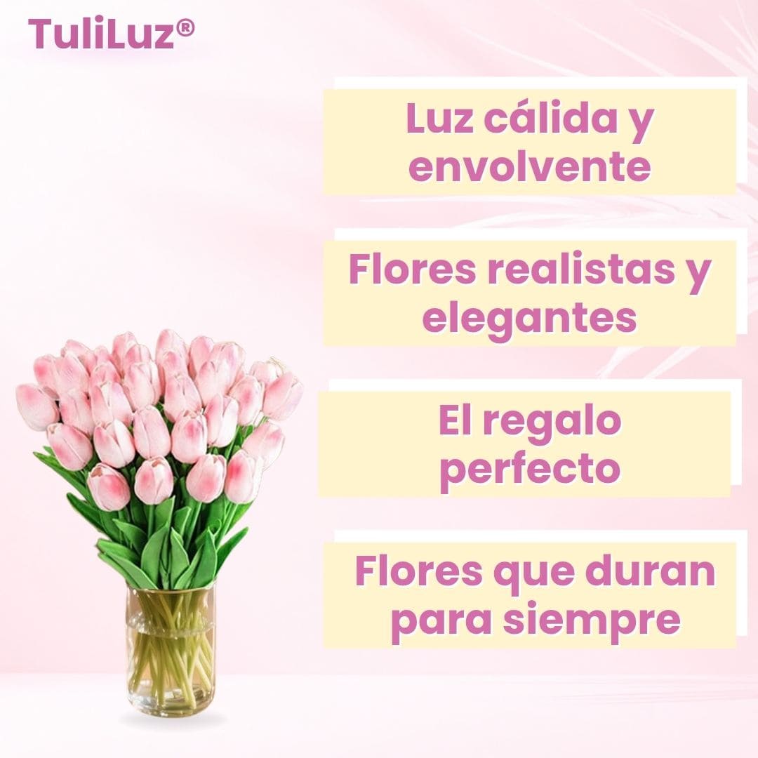 TuliLuz® (Lámpara De Tulipanes)