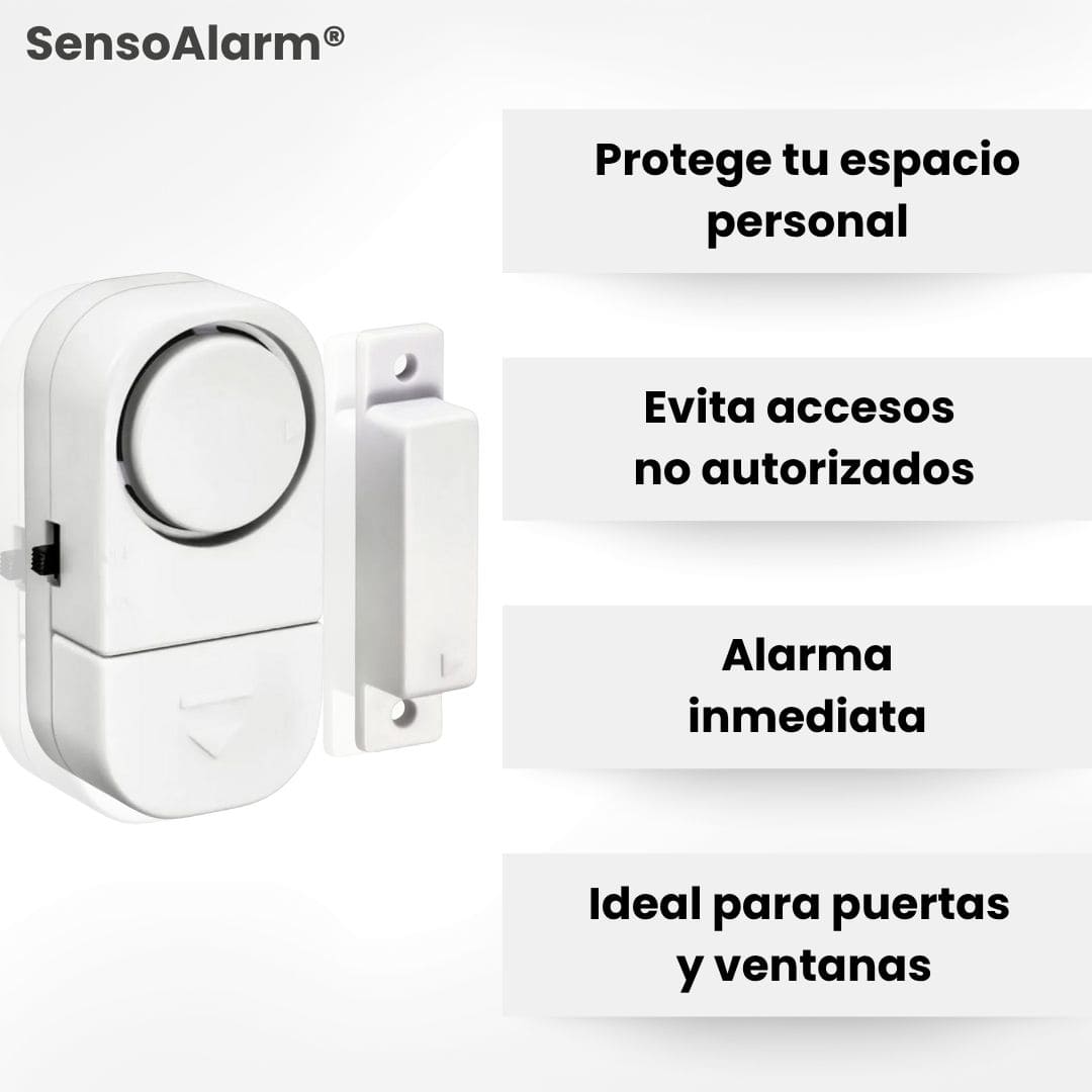 SensoAlarm® 2X1 (Sensor con alarma para puerta)