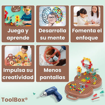 ToolBox® (Caja De Juguetes Bloques De Construcción)