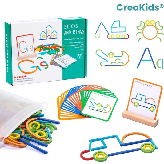 CreaKids® (Juego de construcción, rompecabezas)