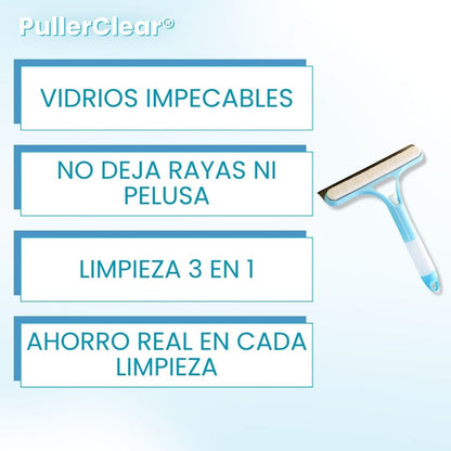 PullerClear® (Limpiador de ventanas de vidrio)