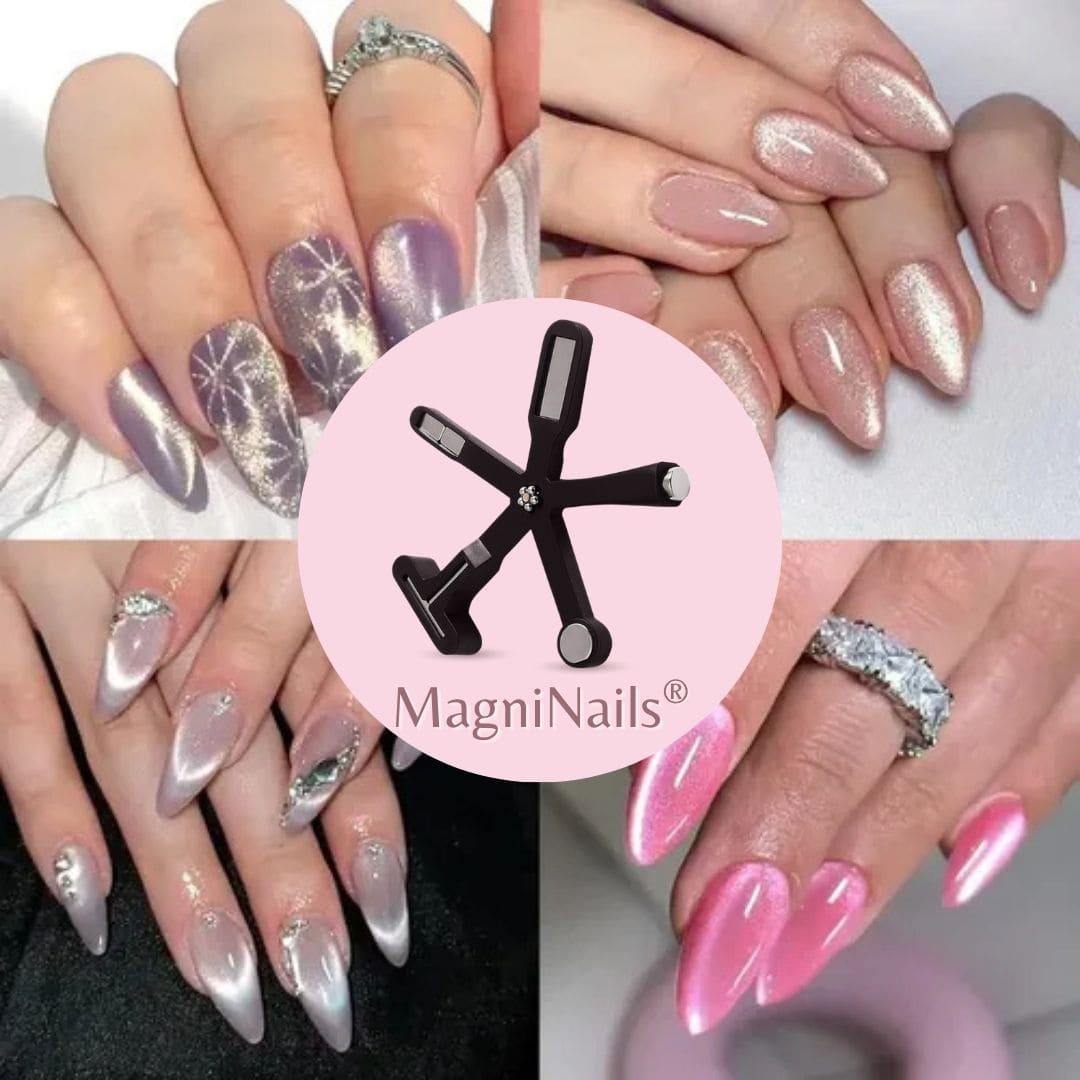 MagniNails® 2 X 1 (Iman 6 En 1 Decoración De Uñas Gel)