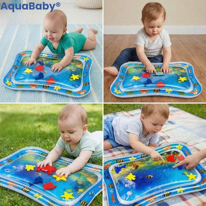AquaBaby® 2X1 (Tapete de agua para bebés)