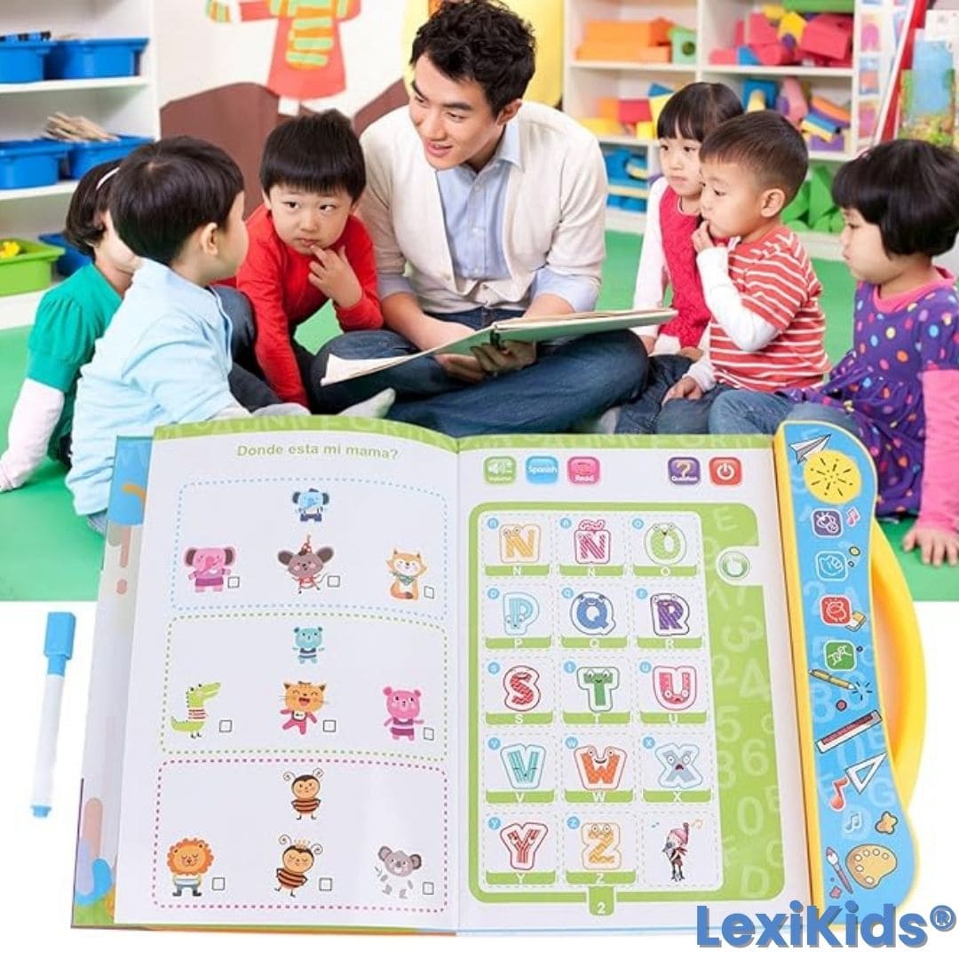 LexiKids® (Libro de aprendizaje y pronunciación Español/Inglés)