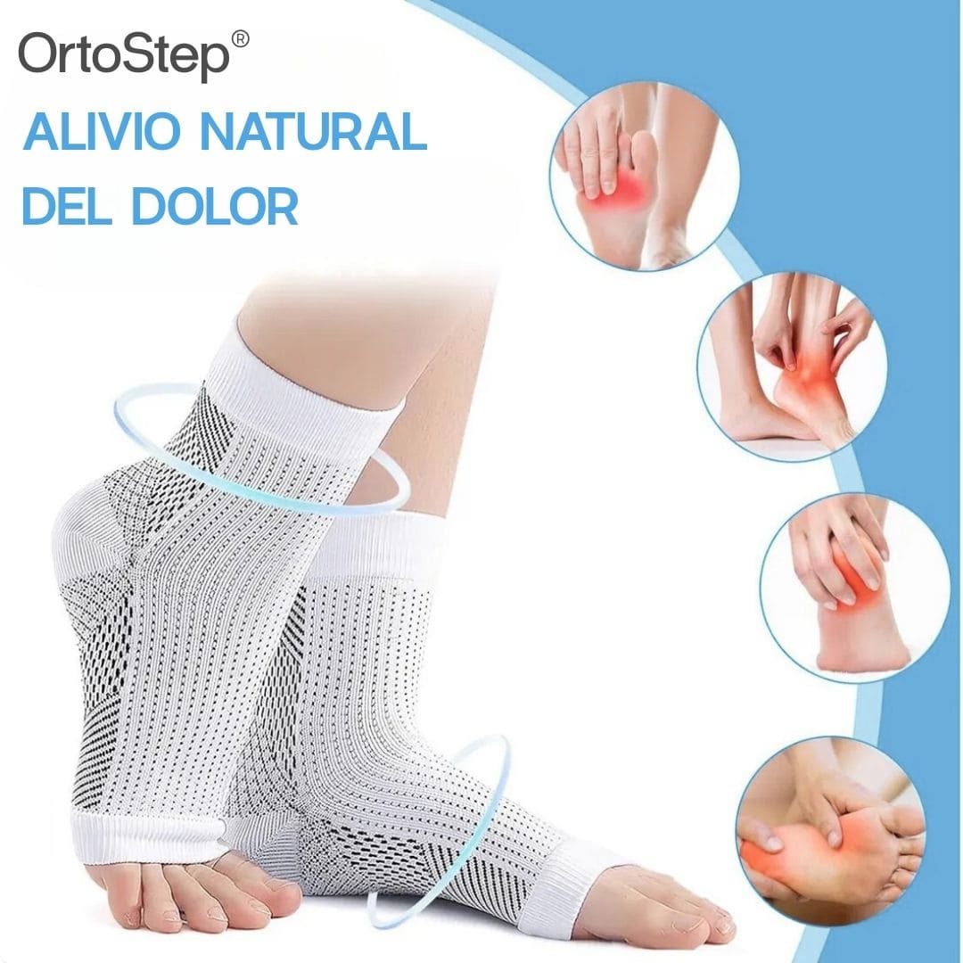 Pack de 3 pares de OrtoStep® (Calcetines de Compresión Ortopédicos)