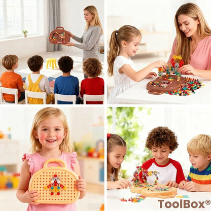 ToolBox® (Caja De Juguetes Bloques De Construcción)