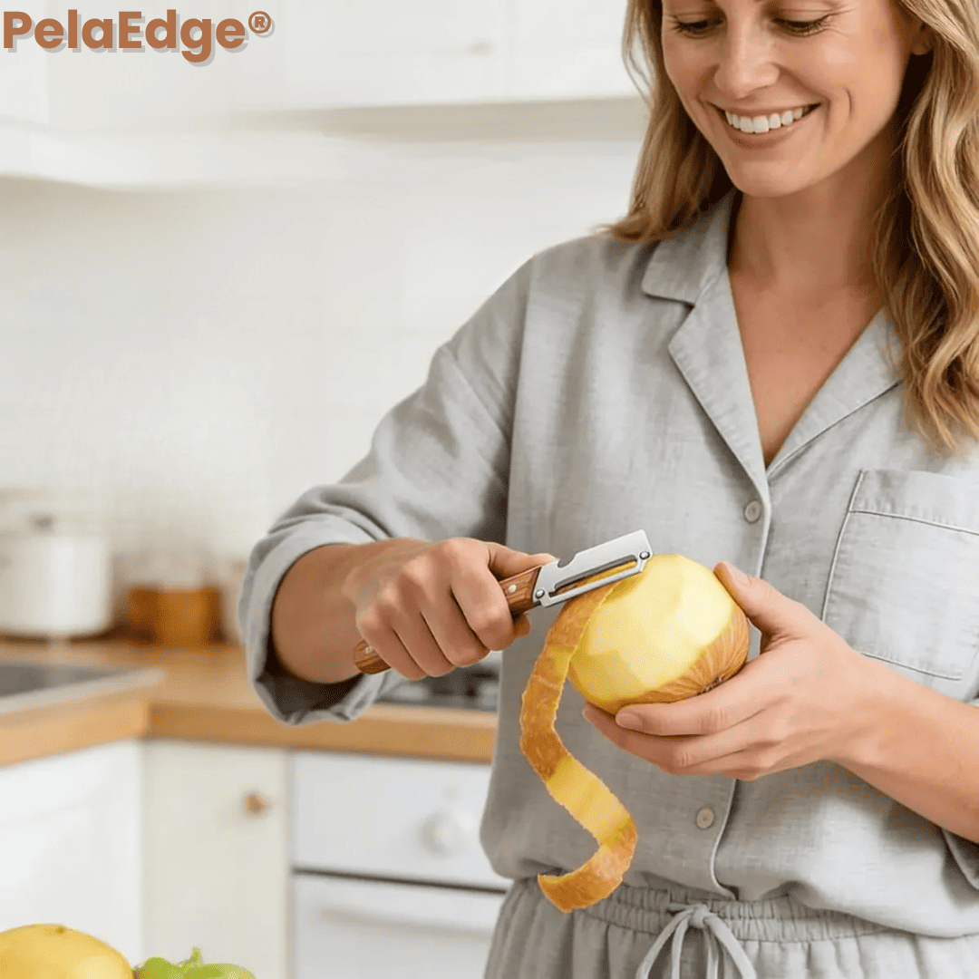 PelaEdge® 2 X 1 (Pelador de verduras con destapador)