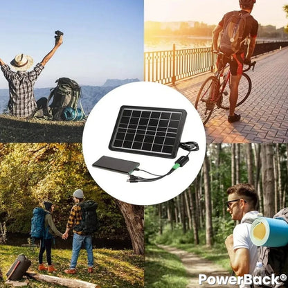 PowerBack® (Panel solar cargador portátil)