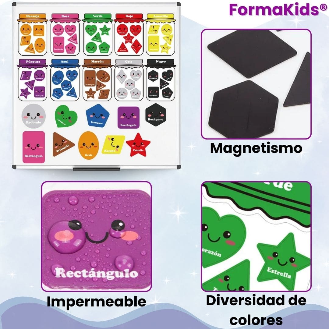 FormaKids® (Juego de 10 paquetes magnéticos)