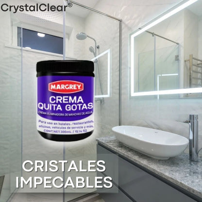 2 pz CrystalClear® (Crema quita gotas)
