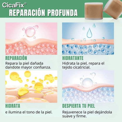 CicaFix® 2 X 1 (Parche Silicon Quita Cicatrices)