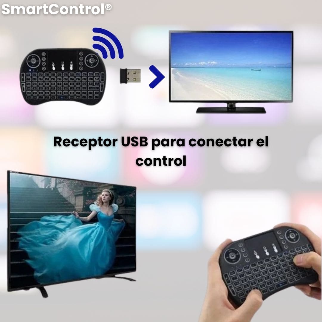 SmartControl® (Mini teclado-control touch para tv)