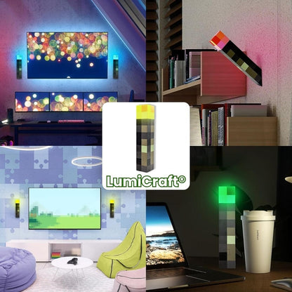 LumiCraft® (Lámpara Recargable Decorativa Minecraft)