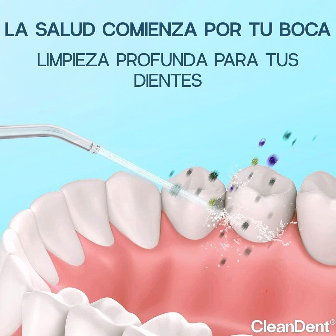 CleanDent® (Irrigador Bucal Limpiador de Dientes)