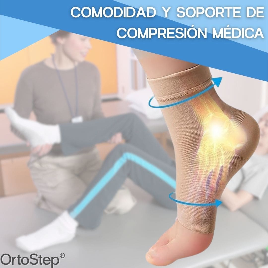 Pack de 3 pares de OrtoStep® (Calcetines de Compresión Ortopédicos)