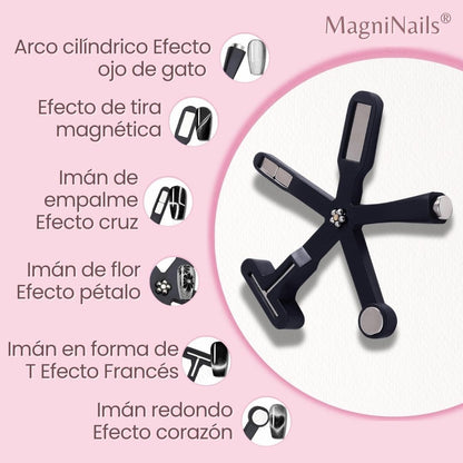 MagniNails® 2 X 1 (Iman 6 En 1 Decoración De Uñas Gel)