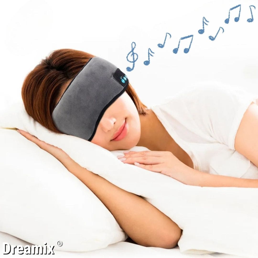 Dreamix® (Antifaz para dormir, con audífonos bluetooth)