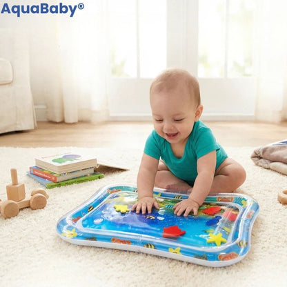 AquaBaby® 2X1 (Tapete de agua para bebés)