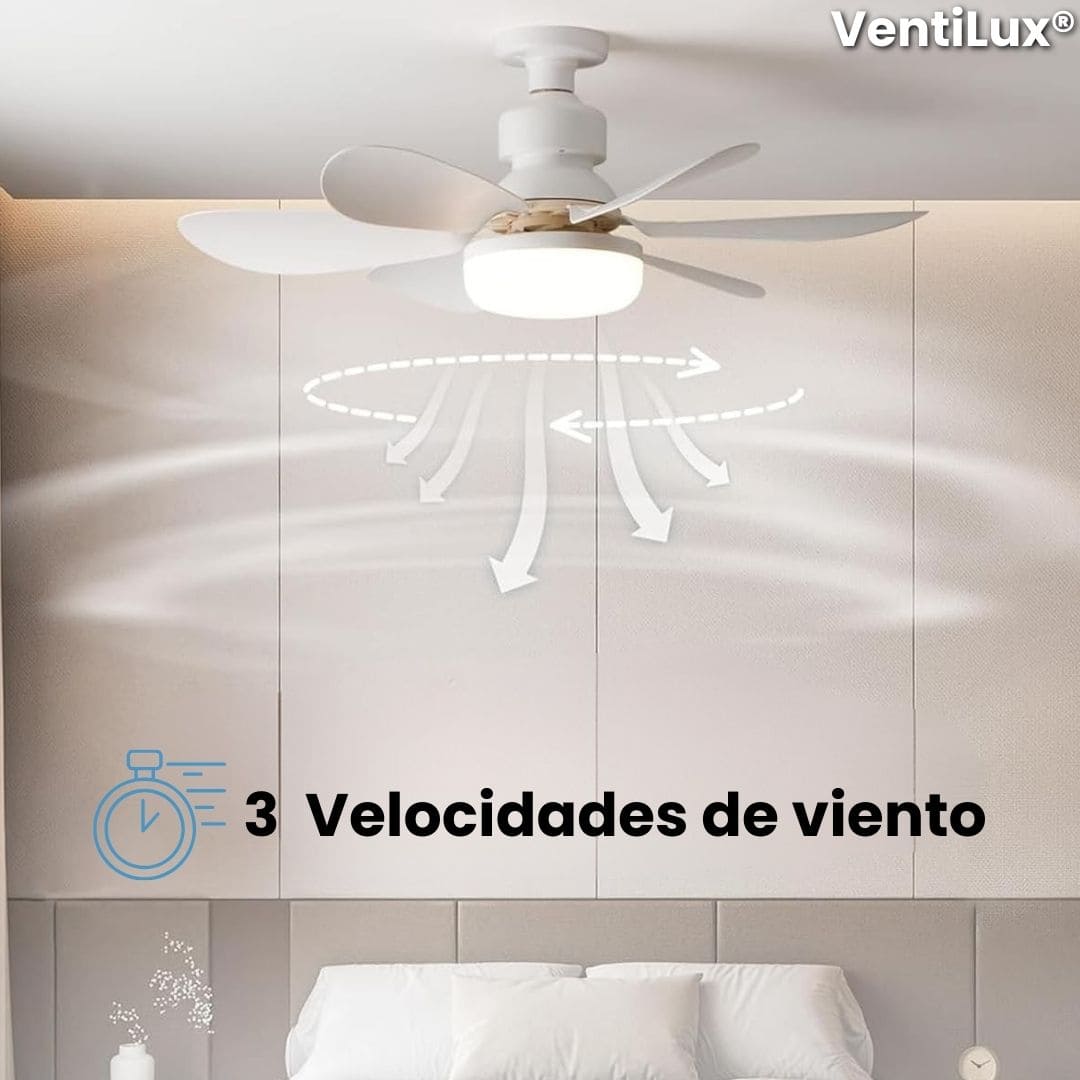 VentiLux® (Ventilador de techo con luz)